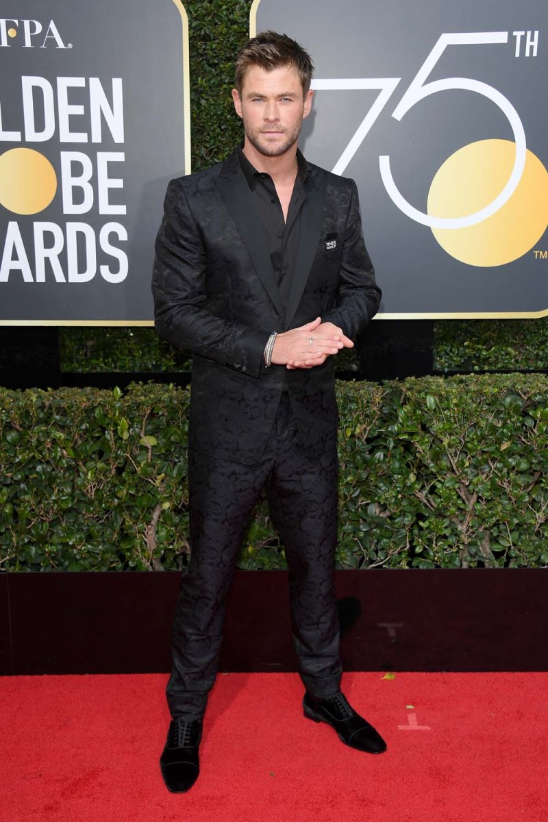Golden globes chris hemsworth