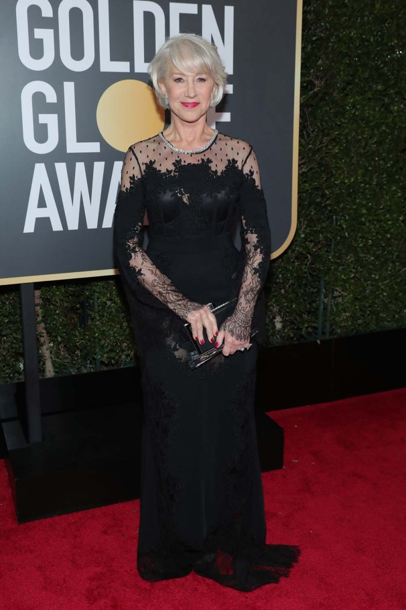 Golden globes helen mirren