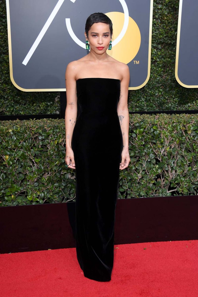 Golden globes zoe kravitz