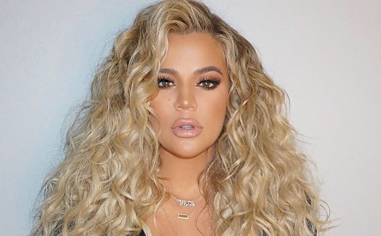 How far along is khloe kardashian