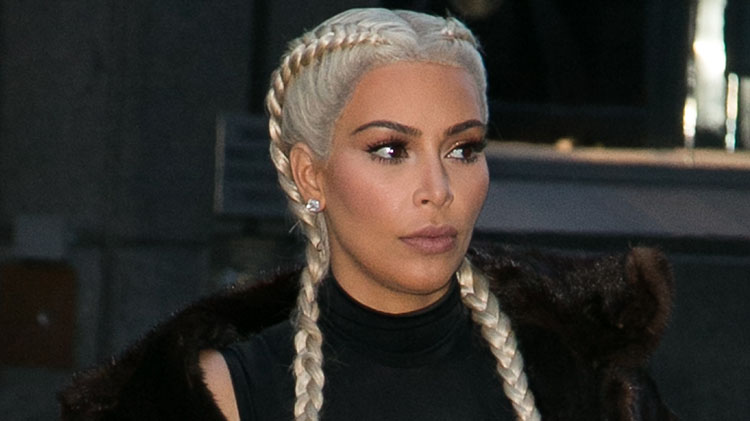 Kim Kardashian West Wore Controversial Braids to 2018 MTV Movie  TV Awards   Allure