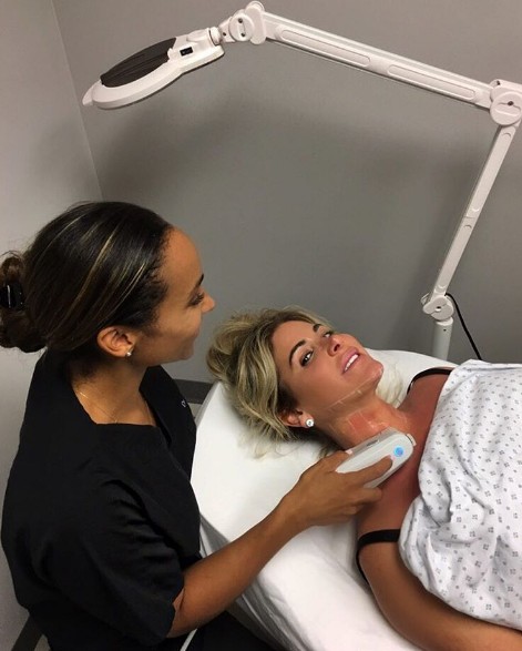 Kim zolciak skin tightening