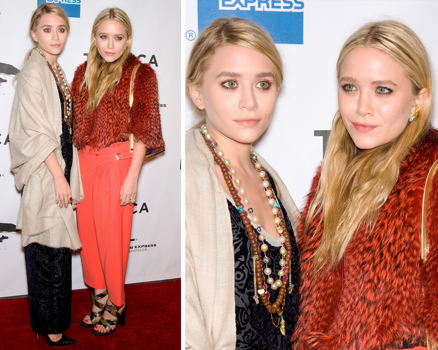 Mary kate olsen coral fur goddess