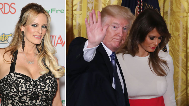 Melania trumo stormy daniels