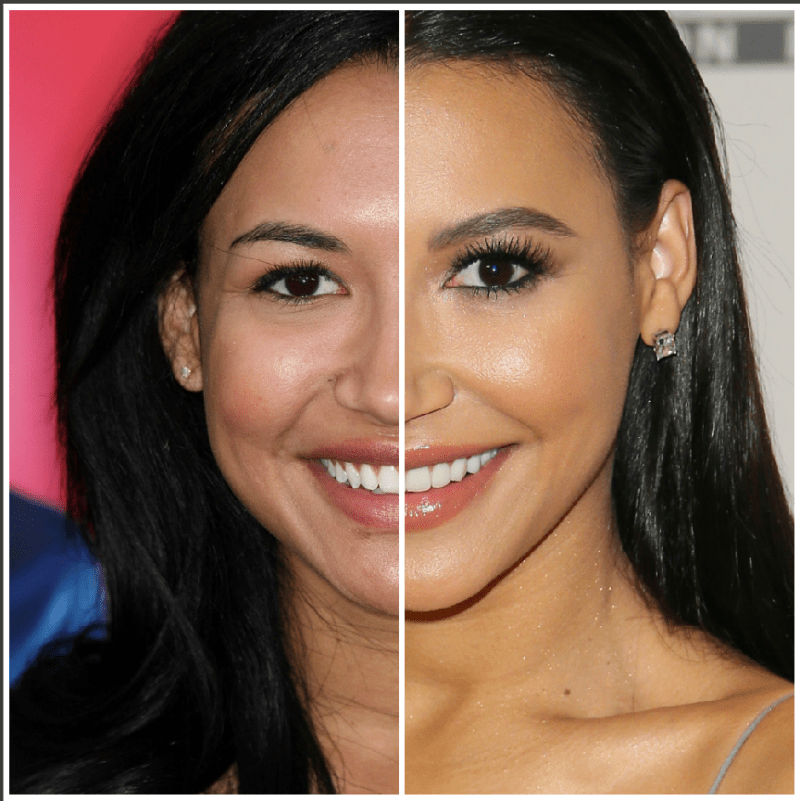 Naya rivera face