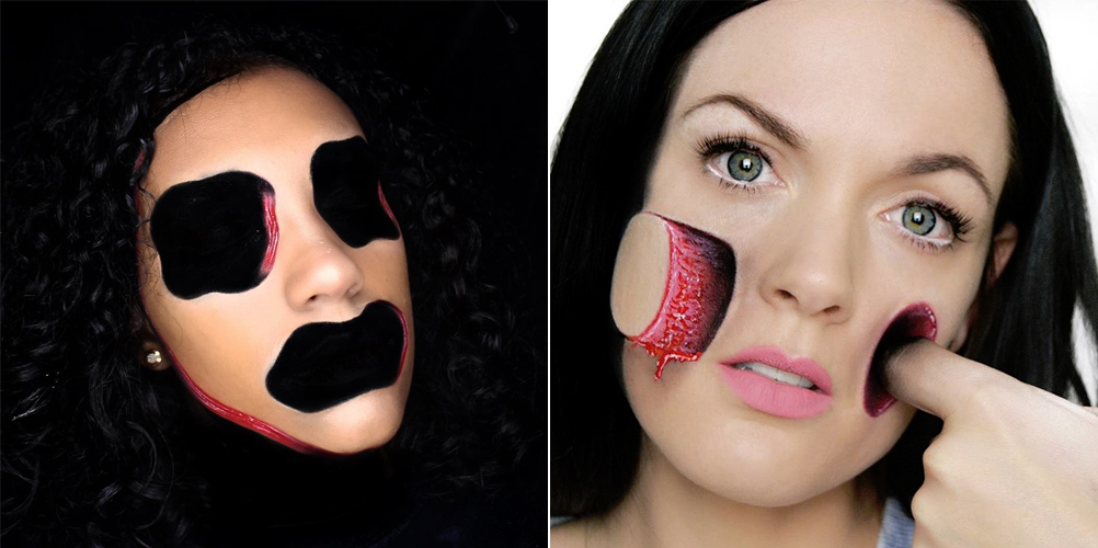 Optical illusions makeup