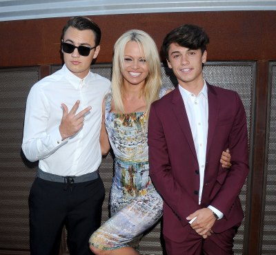 dylan jagger lee brandon and thomas lee pamela anderson's sons