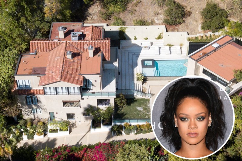 Rihanna house rent