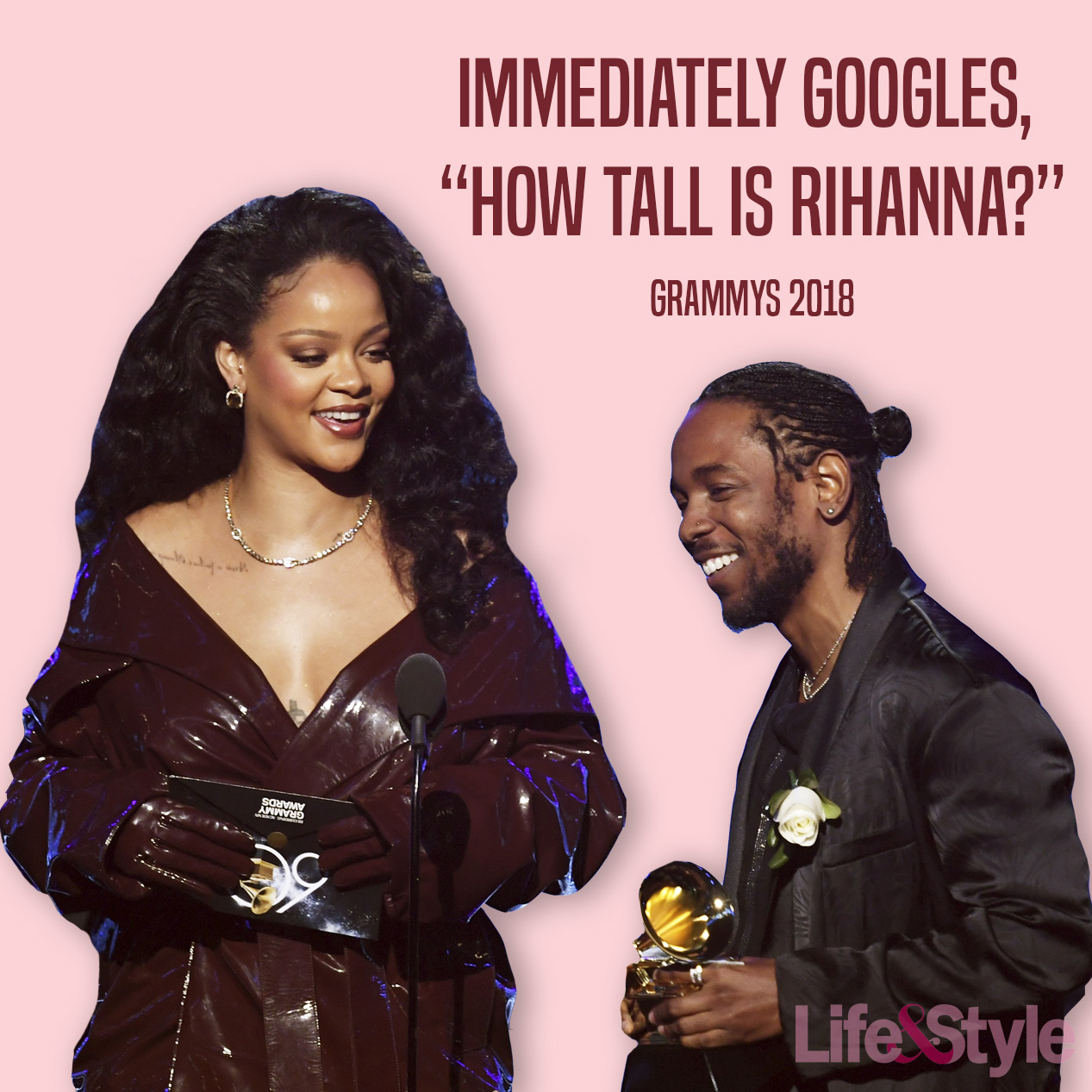 Rihanna kendrick grammys ls