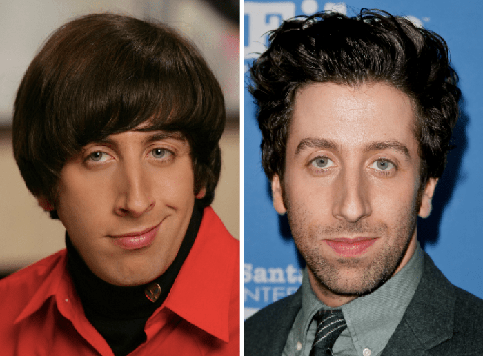 Big Bang Theory Cast Then and Now