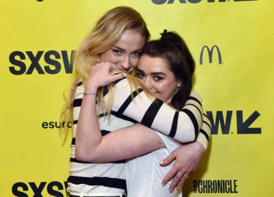 maisie williams, sophie turner, getty images