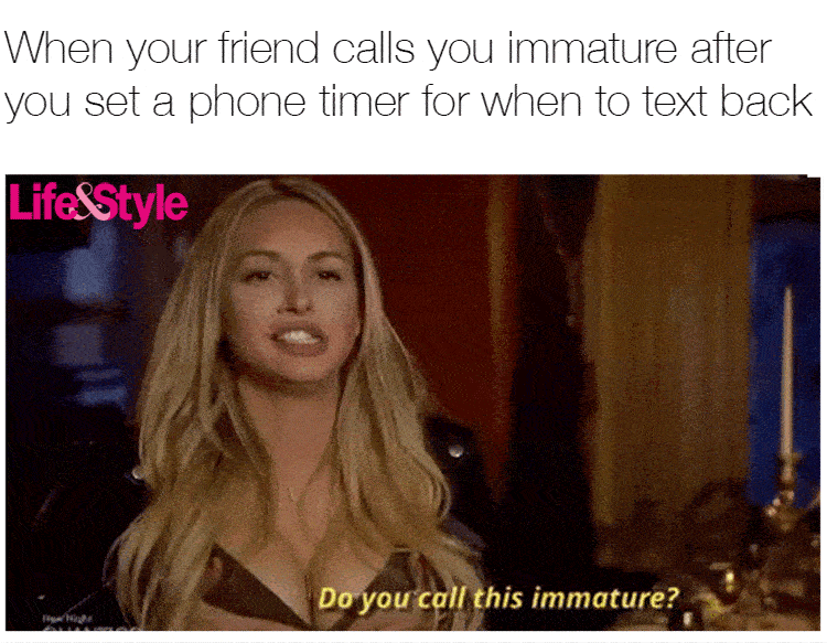 Texting back memes