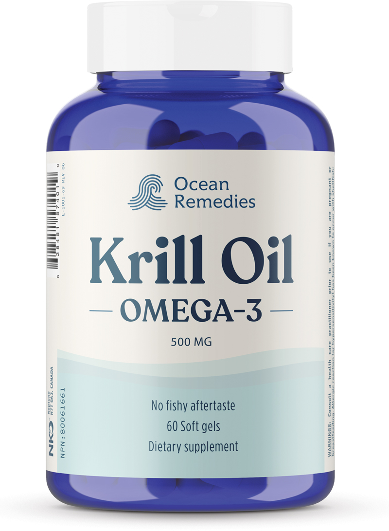 Ocean Remedies Krill Bottle