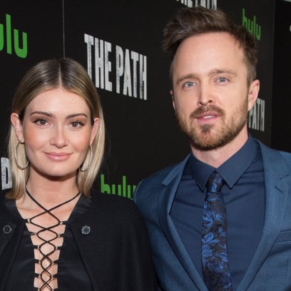 Aaron paul wife baby