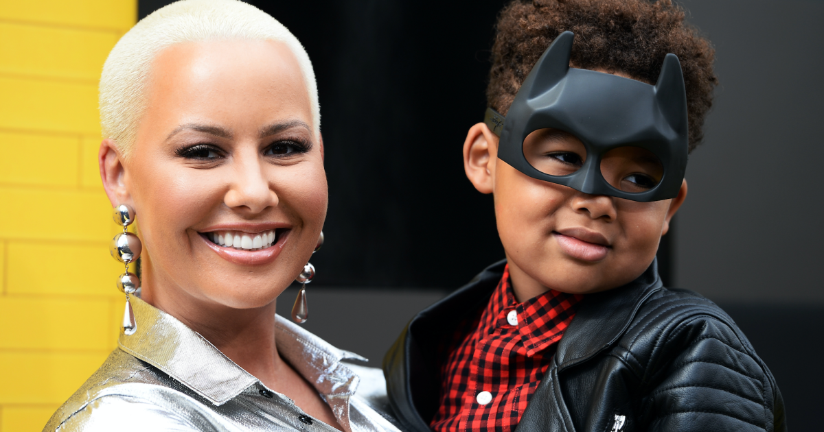 Amber Rose S Son Sebastian Dyed His Hair Blonde — And Fans Aren T Happy