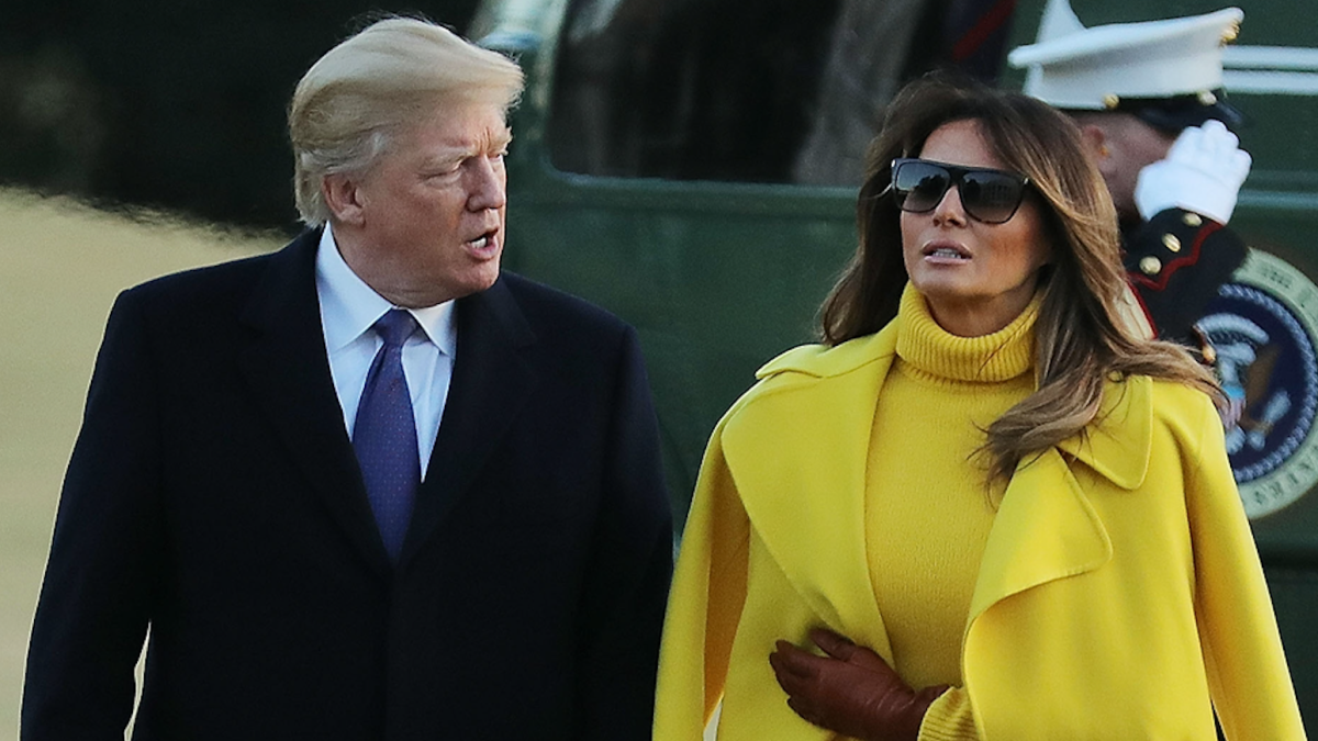 Donald melania trump