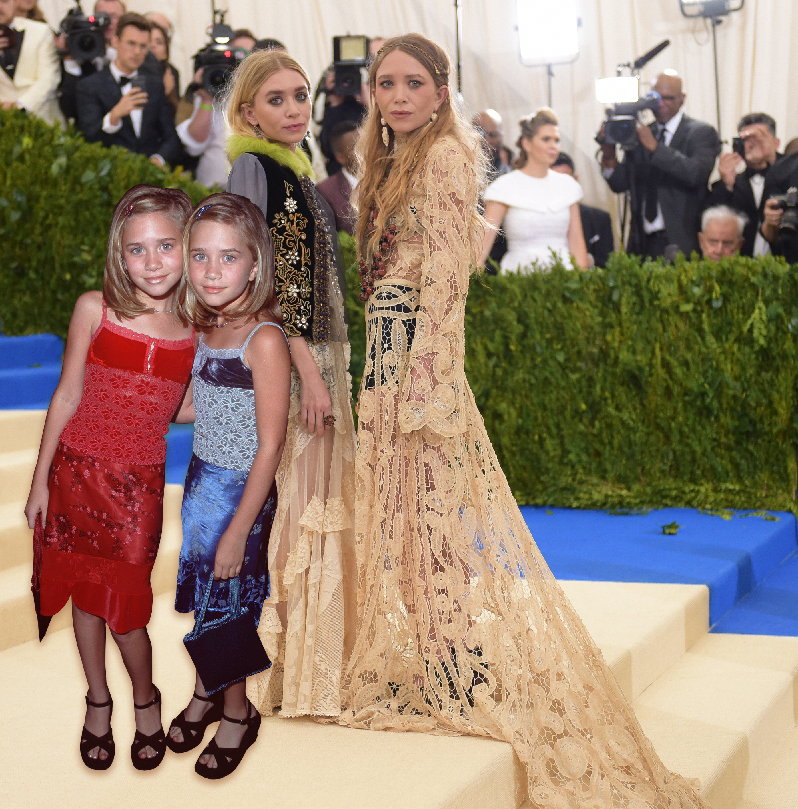 Little Mary-Kate, Ashley Olsen Wouldn't Themselves Now