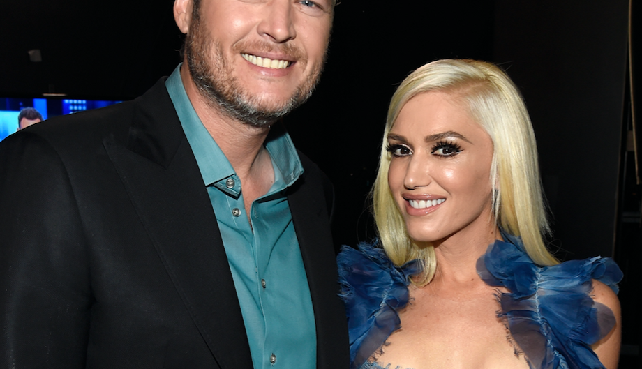 Blake and Gwen at an event together