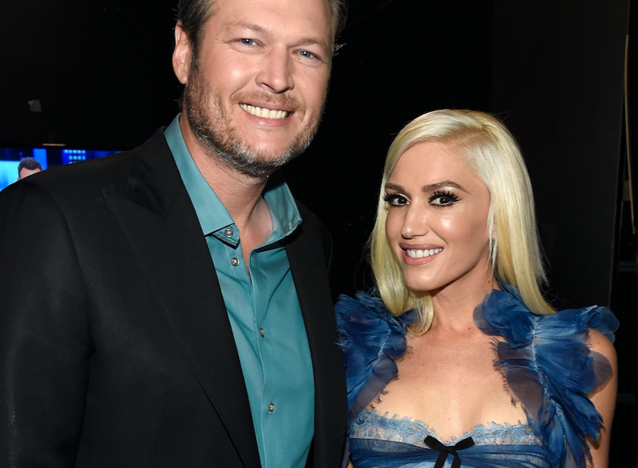 Blake and Gwen at an event together