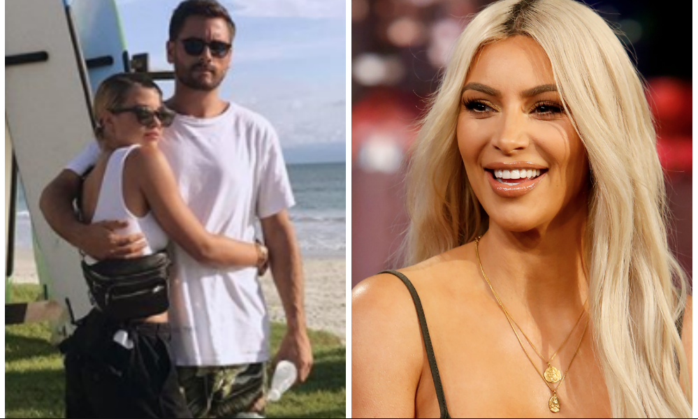 Kim kardashian scott disick sofia richie