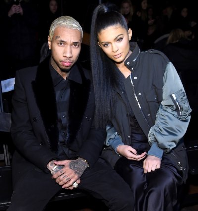kylie jenner tyga getty images