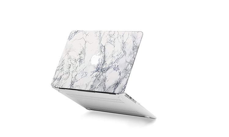 Marble laptop soft scratch guard