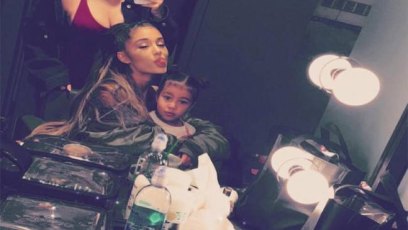 North west with ariana grande
