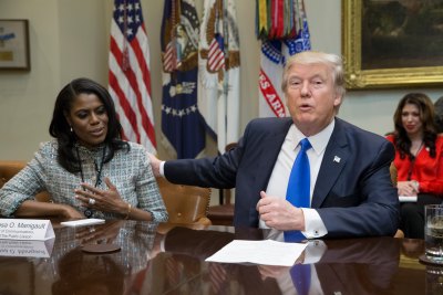 trump omarosa - getty trump omarosa - getty
