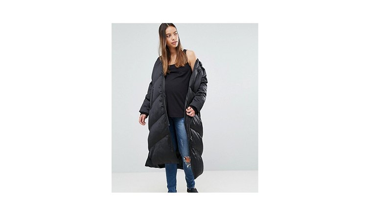 Asos maternity puffer coat