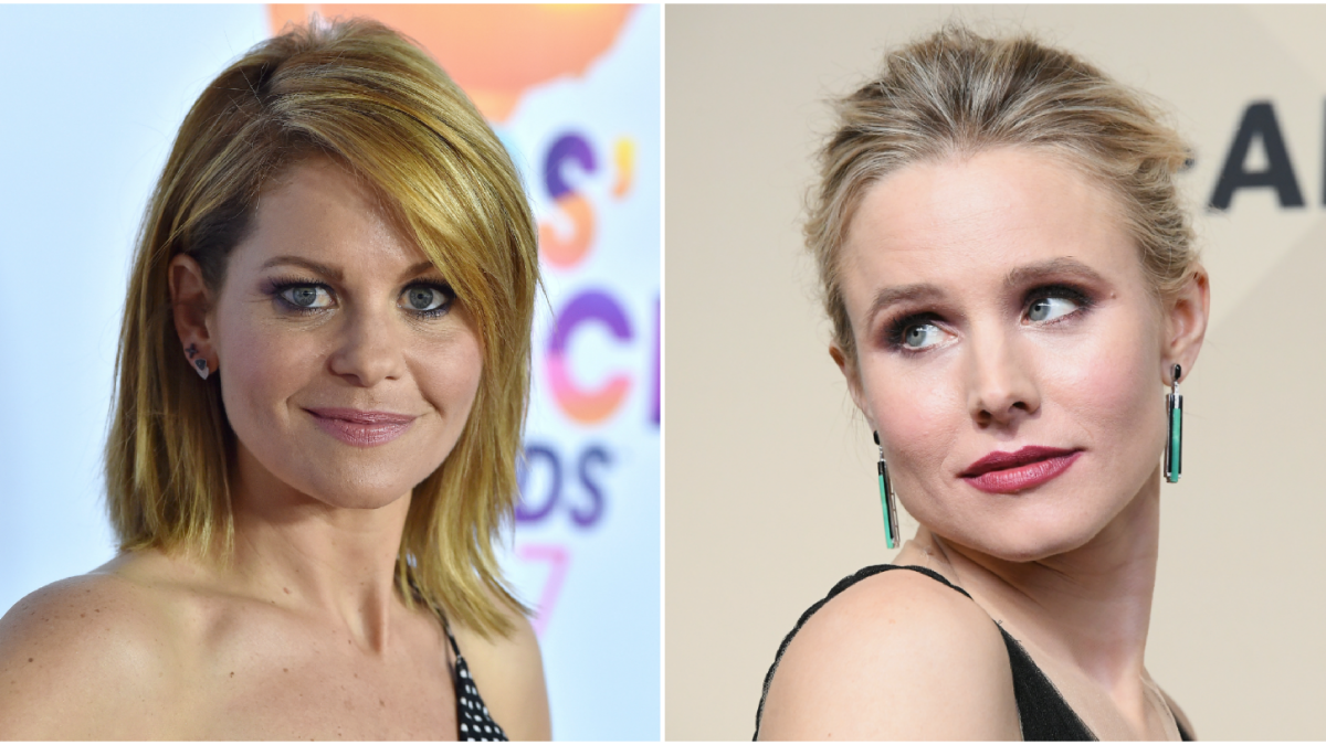 Candace cameron bure kristen bell instagram