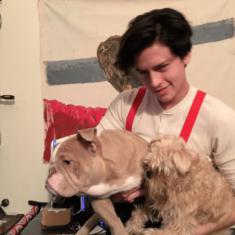 Cole sprouse christmas