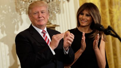 Donald melania trump instagram