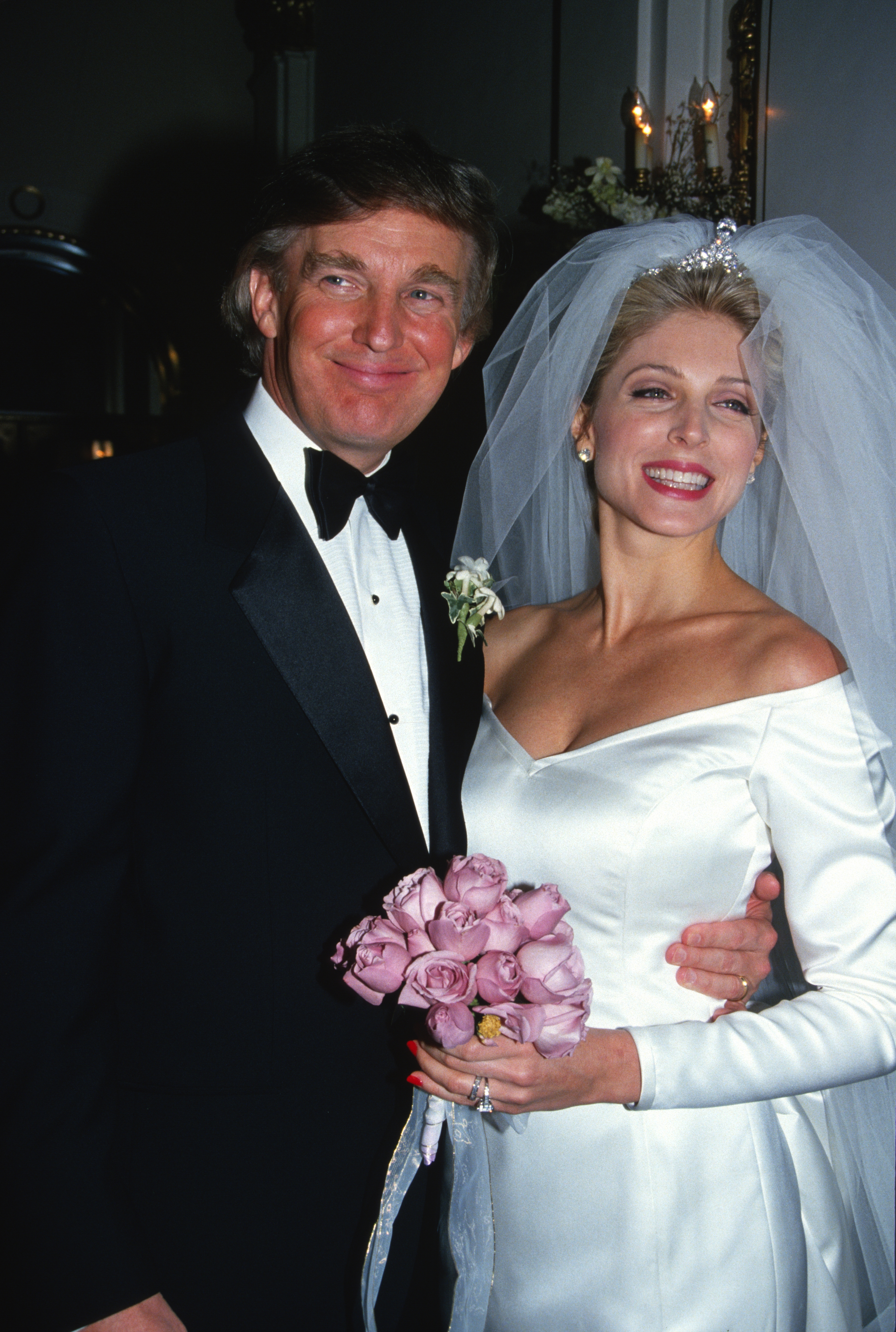 donald trump marla maples getty images