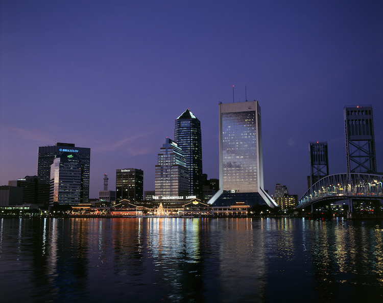 Jacksonville florida harbor light parade