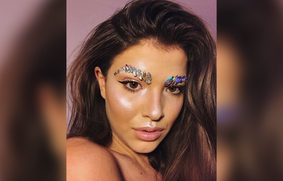 Jeweled brows instagram