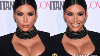Kim kardashian smile 2