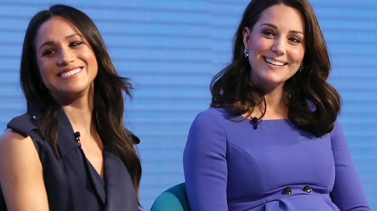 Meghan markle throws kate middleton shower