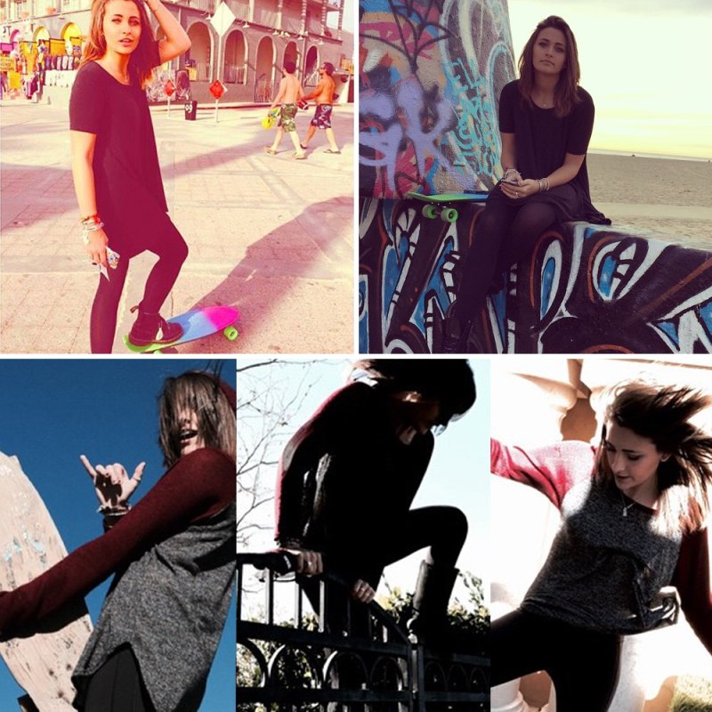 Paris jackson skater