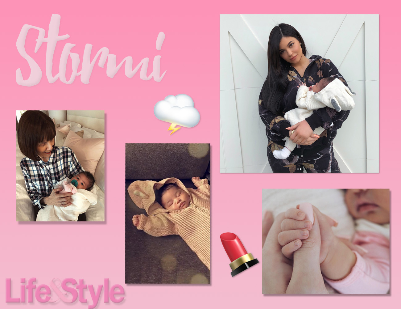 Stormi Webster collage