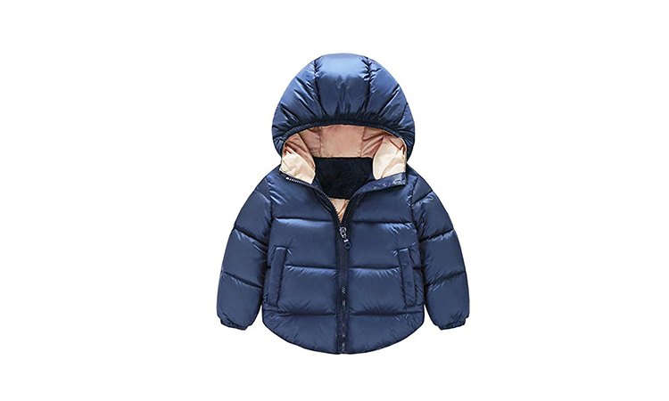 Waterproof toddler coat blue