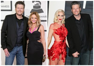 blake shelton miranda lambert gwen stefani getty images blake shelton miranda lambert gwen stefani getty images