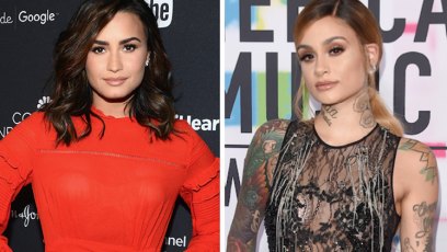 Demi lovato kehlani kiss