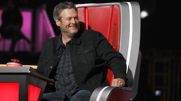 How many times has blake won the voice