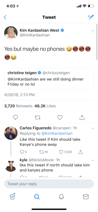 kim kardashian chrissy teigen tweets kim kardashian chrissy teigen tweets