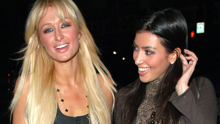 Kim Kardashian and Paris Hilton's friendship timeline.