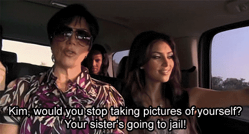 Kardashian Family Sexy Selfies Posted in the Middle of a Scandal | Life