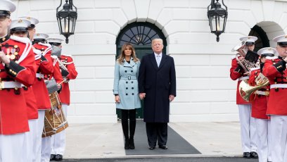 Melania trump trapped in white house