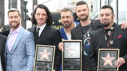 Nsync star hollywood