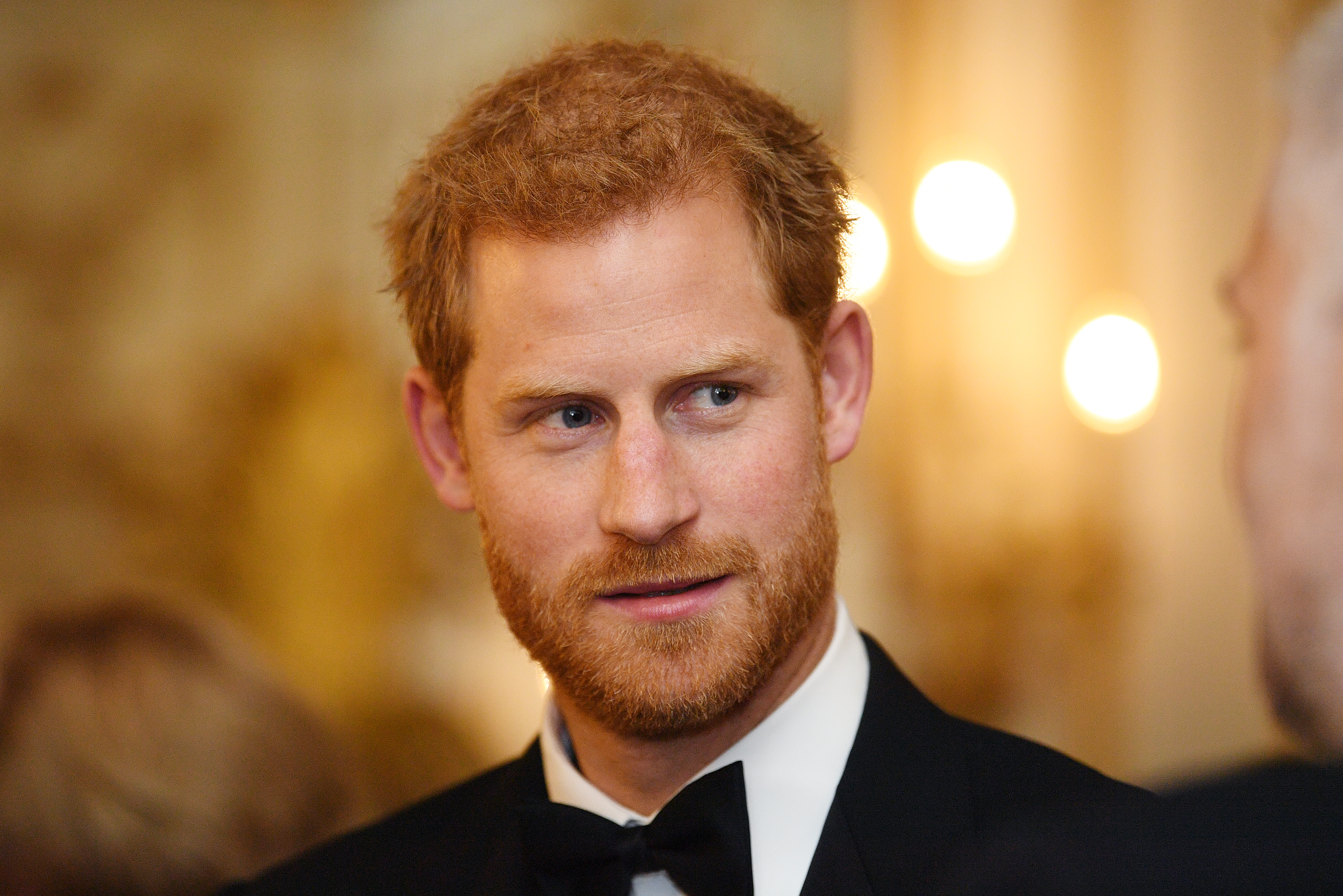 Prince harry black tie