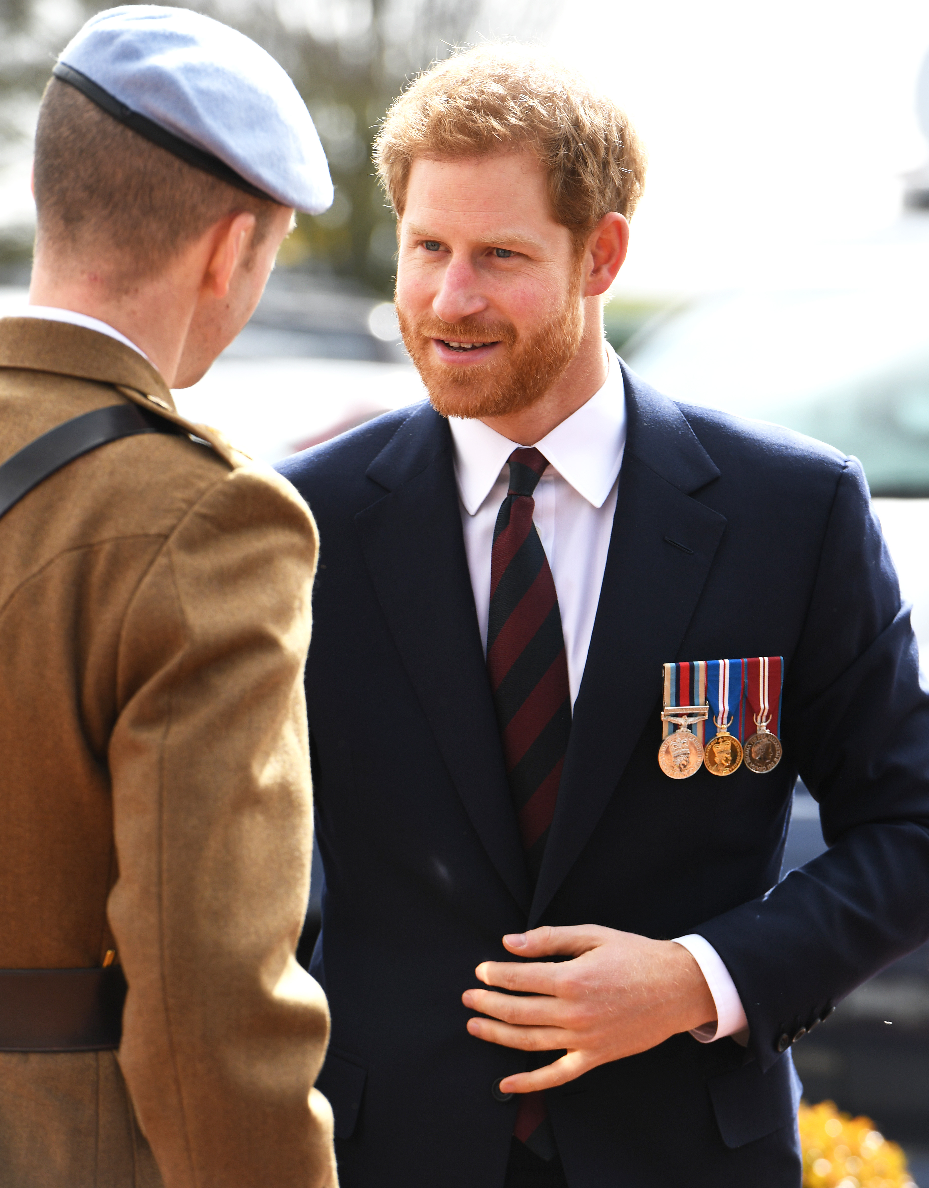 Prince harry medals